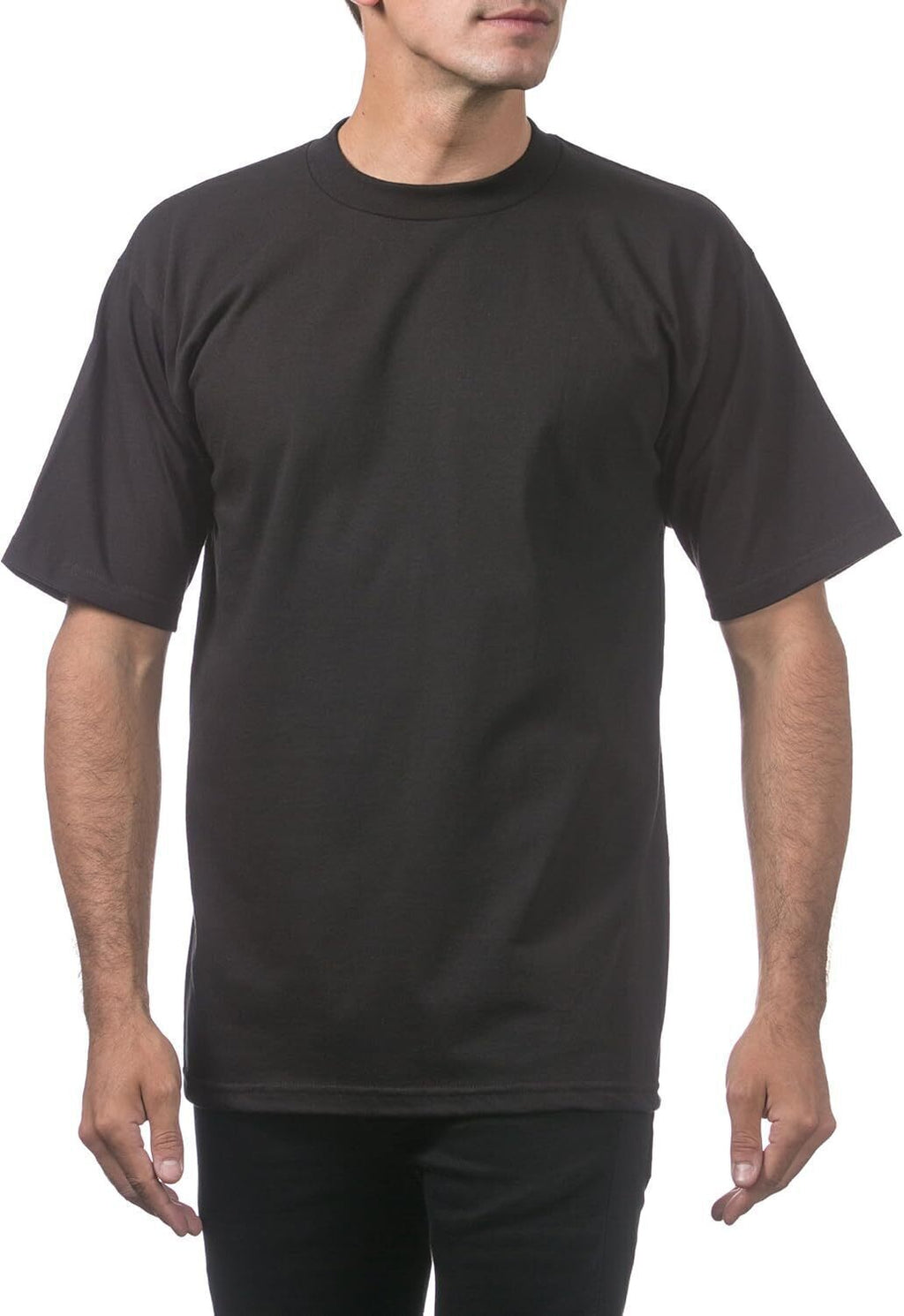 Men's Heavyweight Cotton Short Sleeve Crew Neck T-Shirt