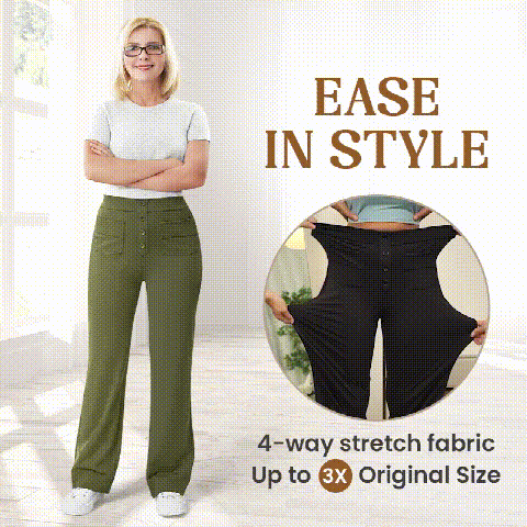 FINAL SALE⚡- Women's Casual High Waist Stretch Pants