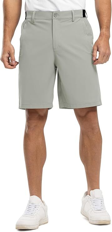 Men's Golf Work Shorts Stretch Waistband Dry Fit