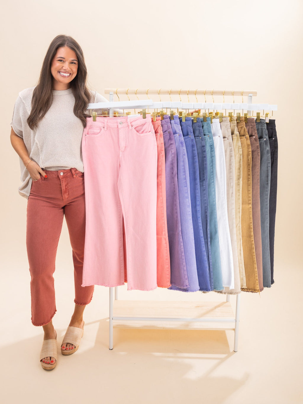 FINAL SALE⚡High Waist Cropped Bootcut | S - XL