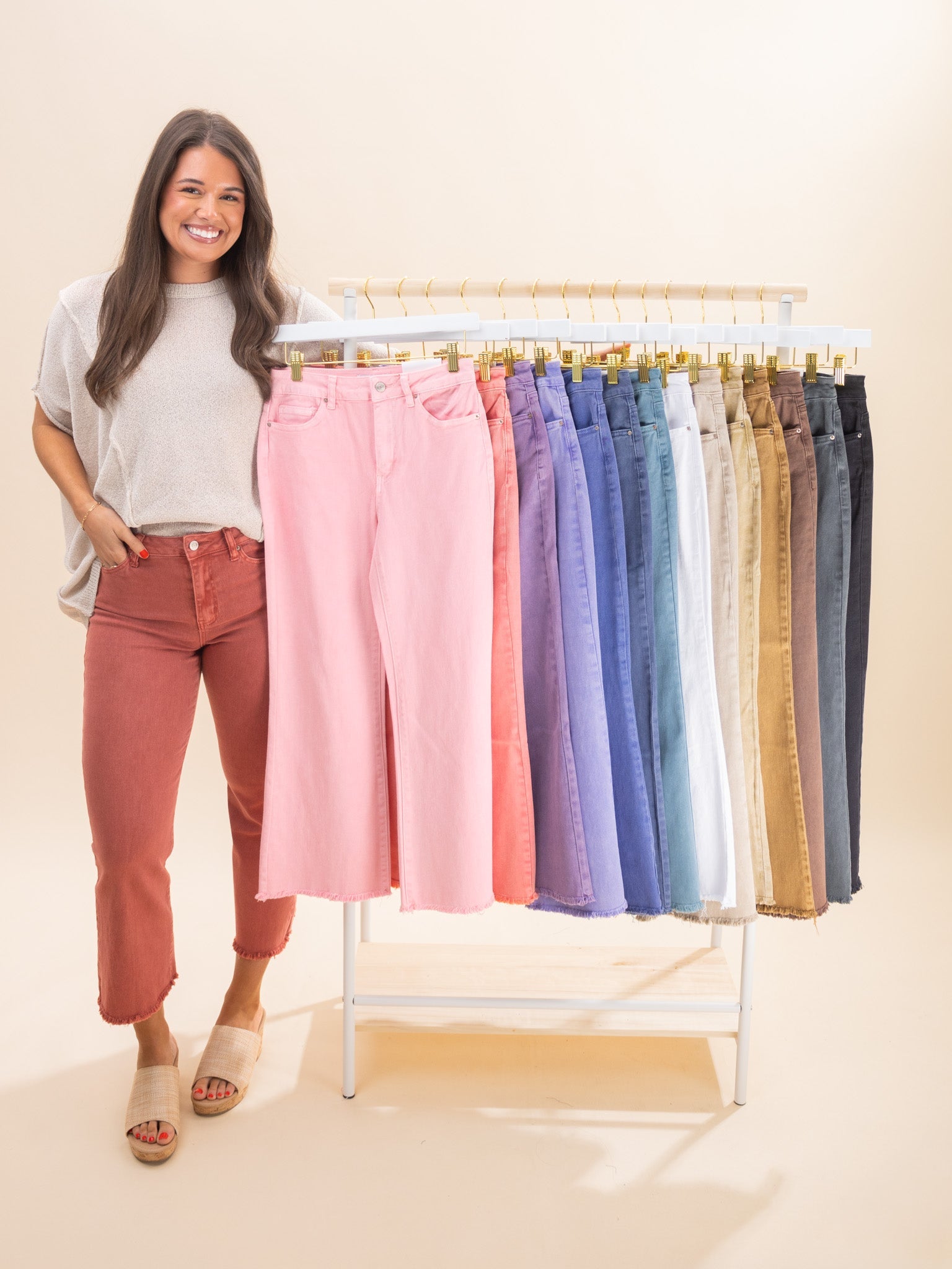 FINAL SALE⚡High Waist Cropped Bootcut | S - XL