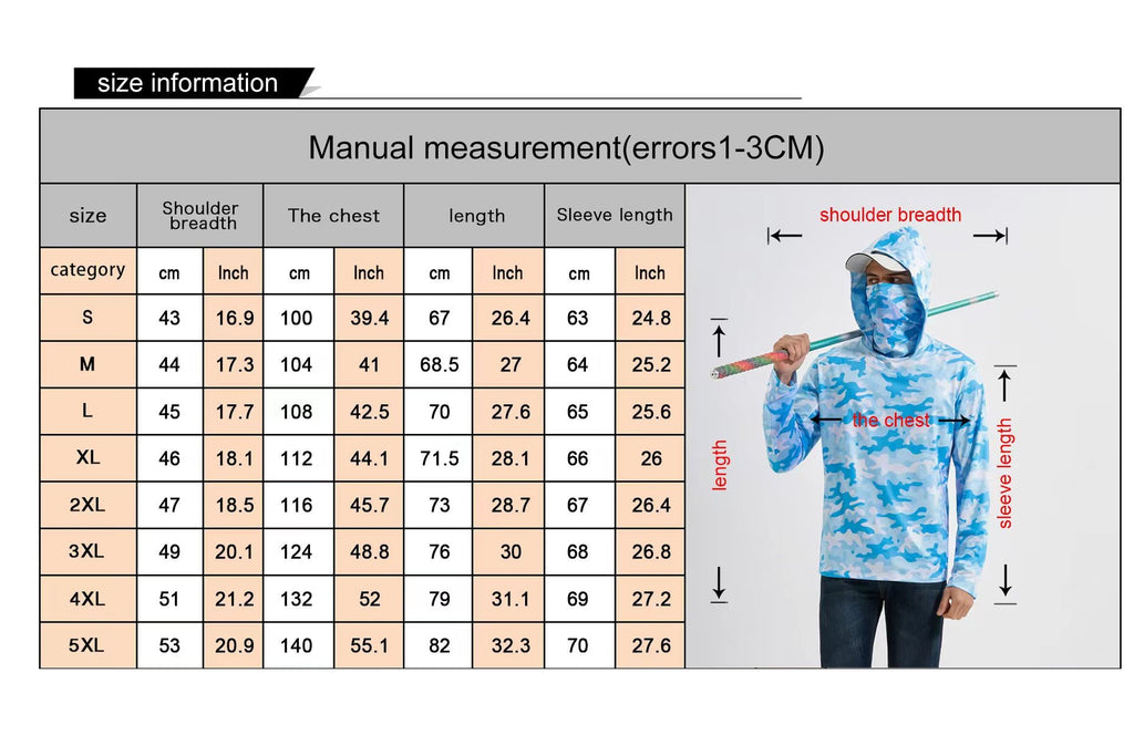 🎁Last Day Promotion 49% OFF🔥UPF 50+  Hunting Shirts with Mask Long Sleeve Camo Fishing Hoodie