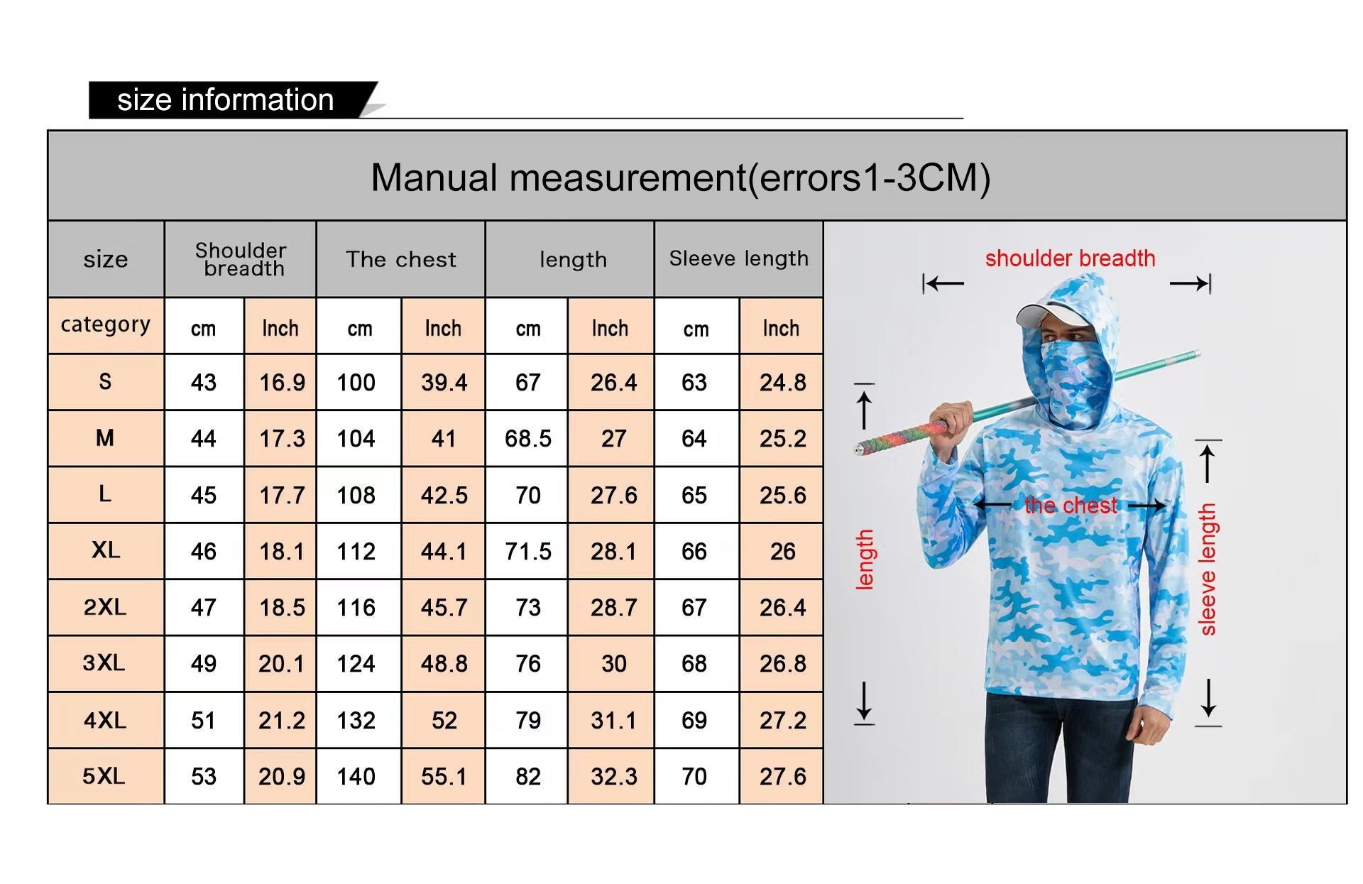 🎁Last Day Promotion 49% OFF🔥UPF 50+  Hunting Shirts with Mask Long Sleeve Camo Fishing Hoodie