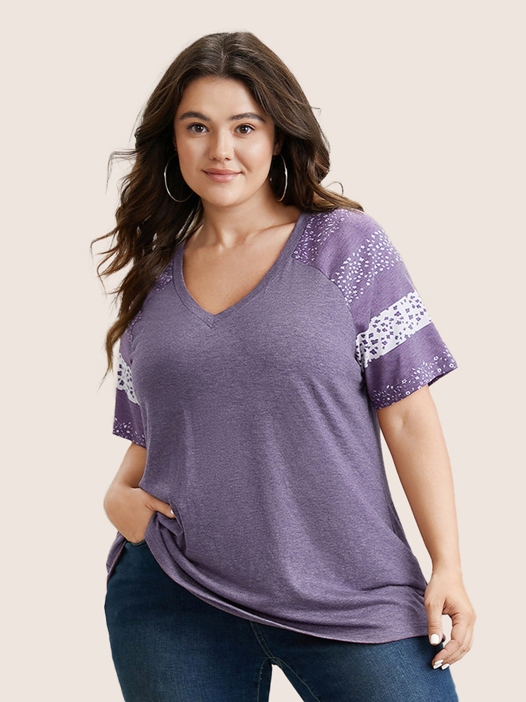 13-pack of Loose-fitting cotton sport T-Shirts with a Variety of Colorblock Prints