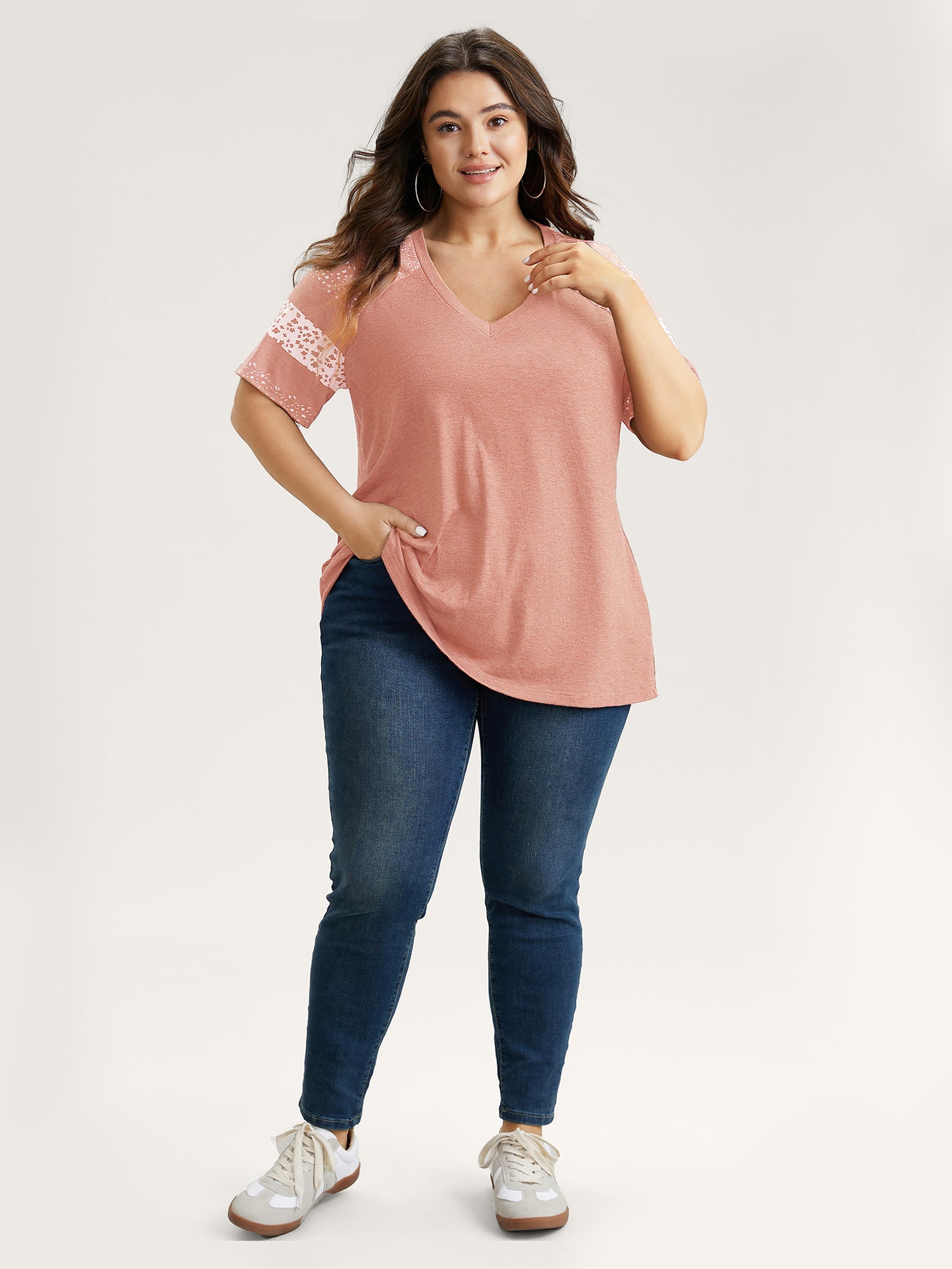 13-pack of Loose-fitting cotton sport T-Shirts with a Variety of Colorblock Prints