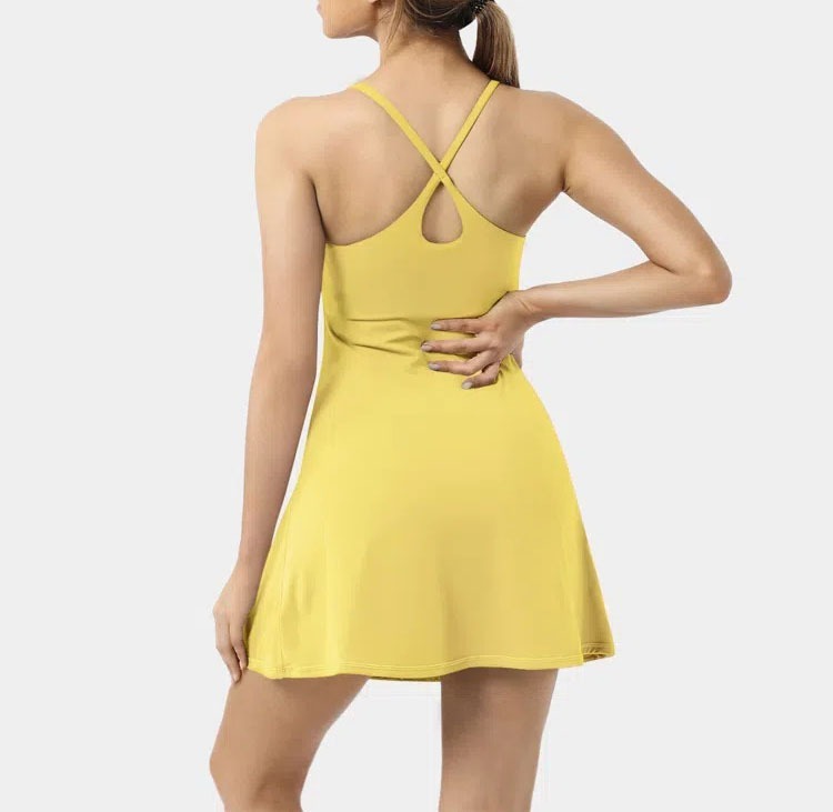 🔥Flash Sale⚡ Softlyzero Plush Backless Active Dress-Easy Peezy