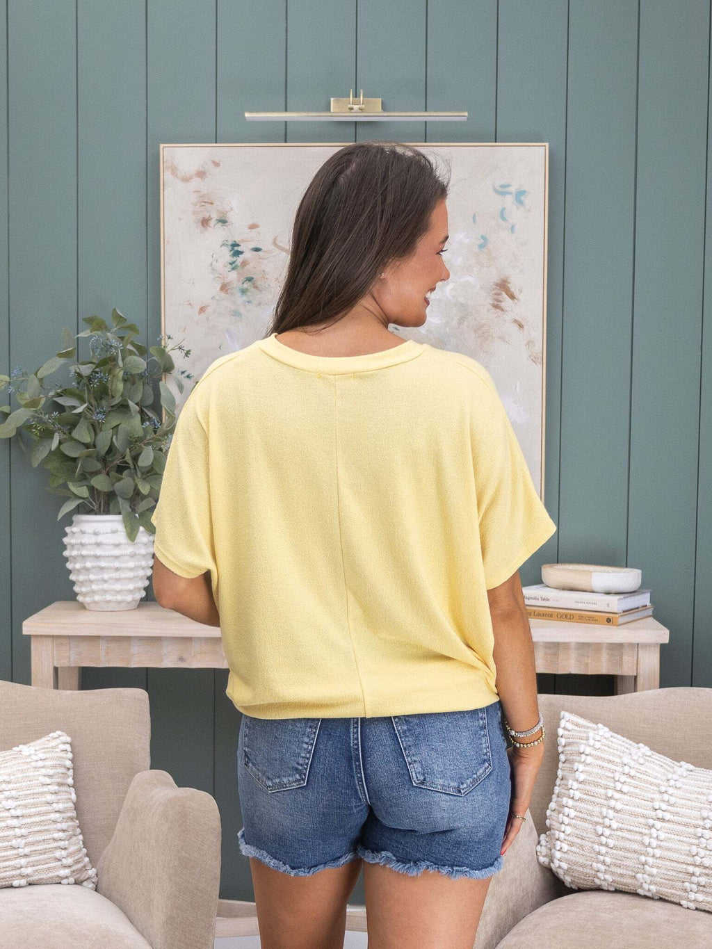 🔥2025 Hot Sale Short Sleeve Dreamy Knit V Neck Top | S - 3X