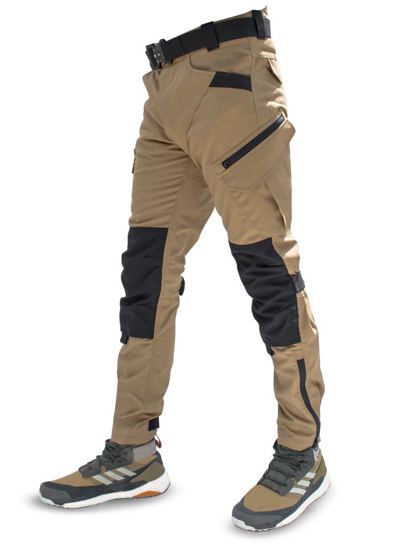 Men's Casual Multi Pockets Tactical Outdoor Pants, Men's Work Pants For Hiking Outdoor