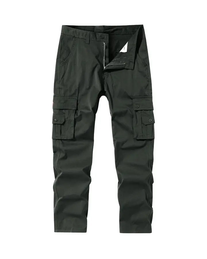 🔥2025 Hot Sale 50% off🔥Men's Solid Color Patched Zipper Fly Cargo Pants
