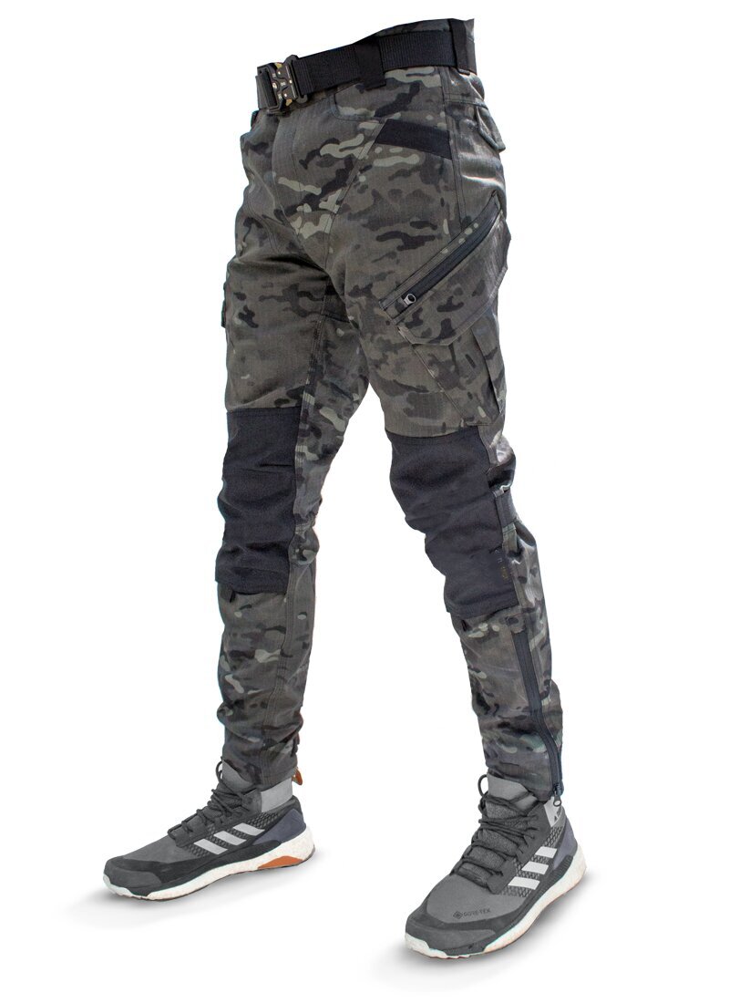 Men's Casual Multi Pockets Tactical Outdoor Pants, Men's Work Pants For Hiking Outdoor