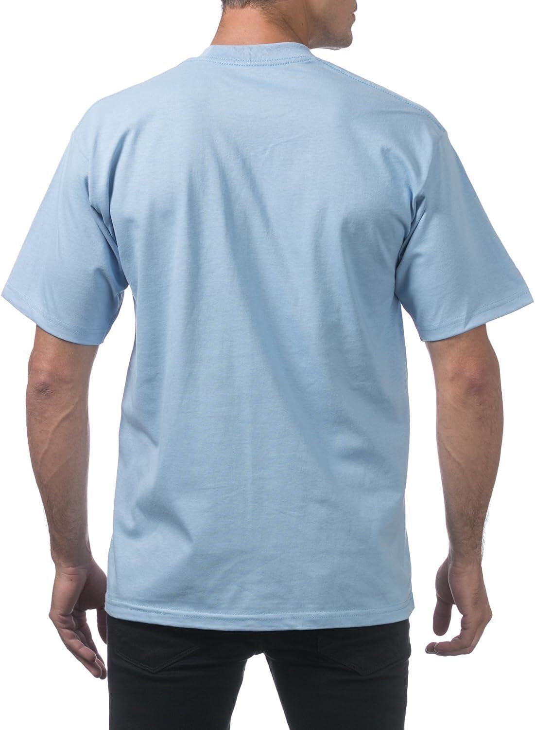 Men's Heavyweight Cotton Short Sleeve Crew Neck T-Shirt