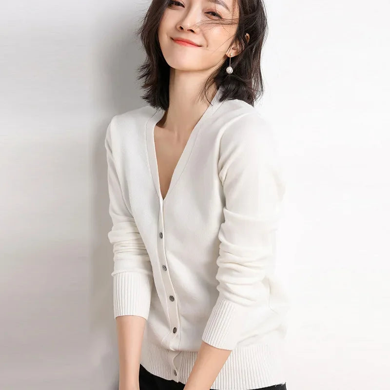 Ariana - Cardigan in Maglia di Lusso