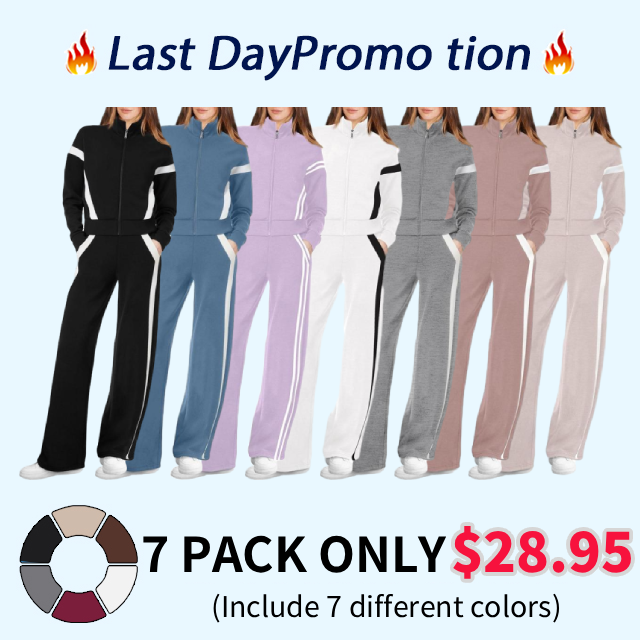 Women's 2 Piece Outfit Fleece Sweatsuit Casual Lounge Matching Sets Crewneck Loose Fit Cozy Sweatshirt & Straight Leg Sweatpants Womenswear