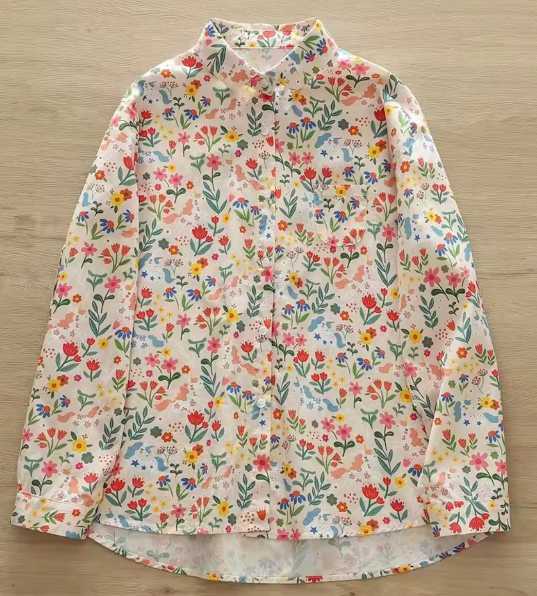 Tersa - Camicia di Cotone Gioiosa