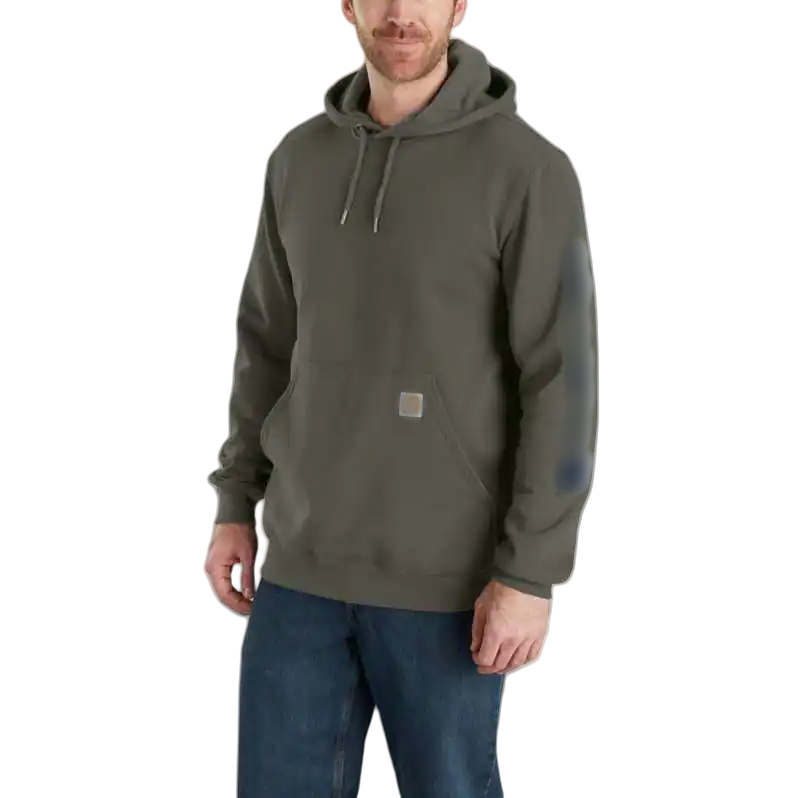 🔥Last Day Promotion!Men's Midweight Signature Sleeve Logo Hooded Sweatshirt