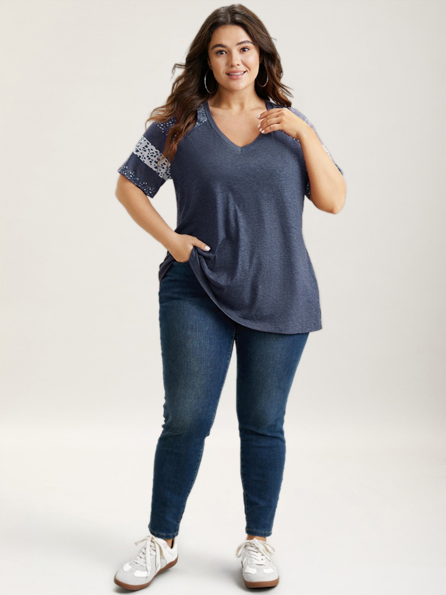 13-pack of Loose-fitting cotton sport T-Shirts with a Variety of Colorblock Prints