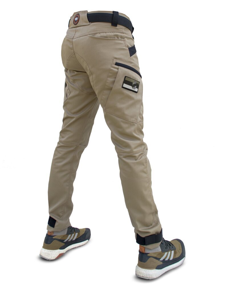 Men's Casual Multi Pockets Tactical Outdoor Pants, Men's Work Pants For Hiking Outdoor