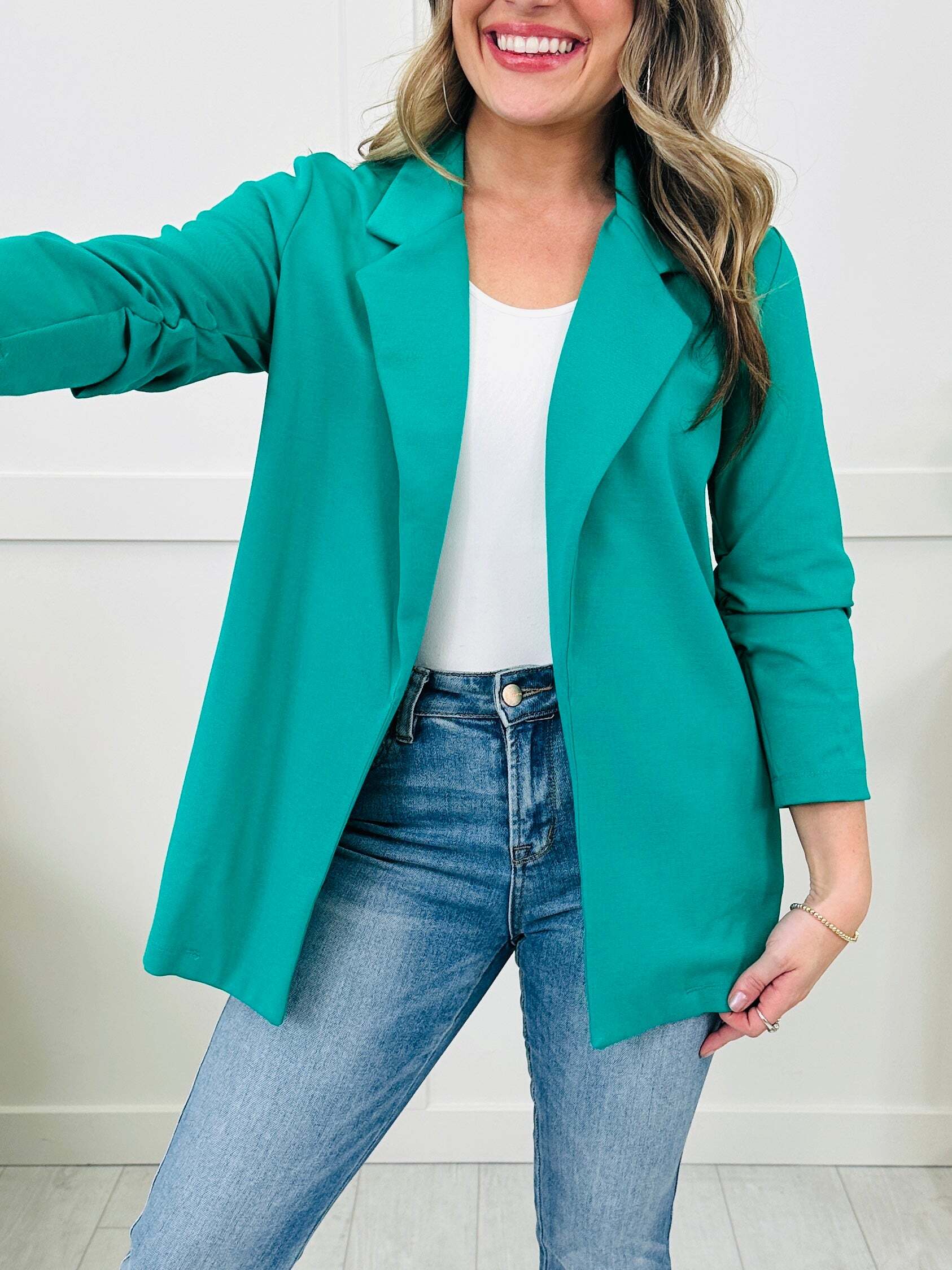 🔥2025 Hot Sale Boss Lady Magic Blazer- Multiple Colors!