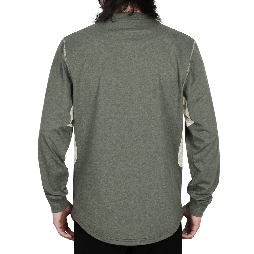 Buttonless/Button Pullover T-Shirts/Breathable Vented Design