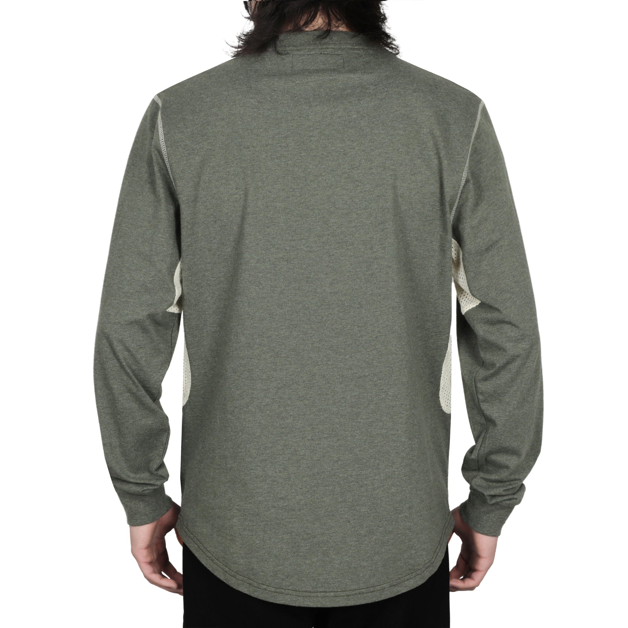Buttonless/Button Pullover T-Shirts/Breathable Vented Design