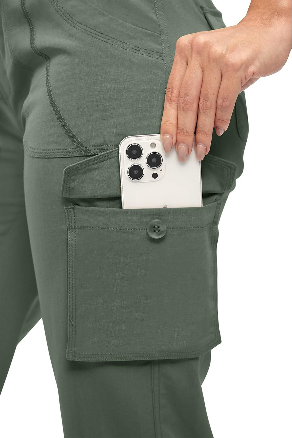 🔥Last day promotion!Women’s Loose Fit Lightweight Capri Cargo Pants – Casual 3/4 Trousers with 6 Pockets