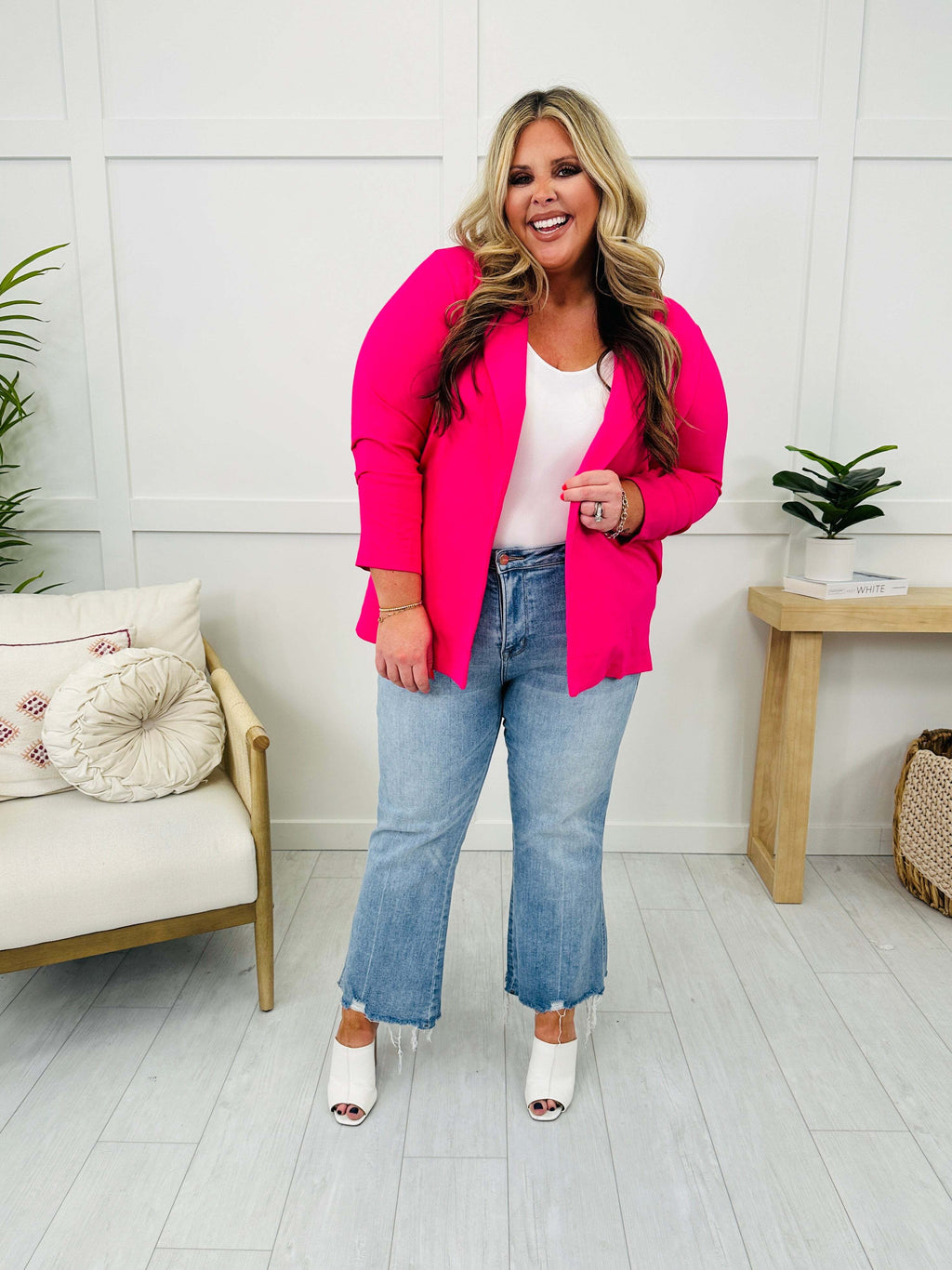 🔥2025 Hot Sale Boss Lady Magic Blazer- Multiple Colors!