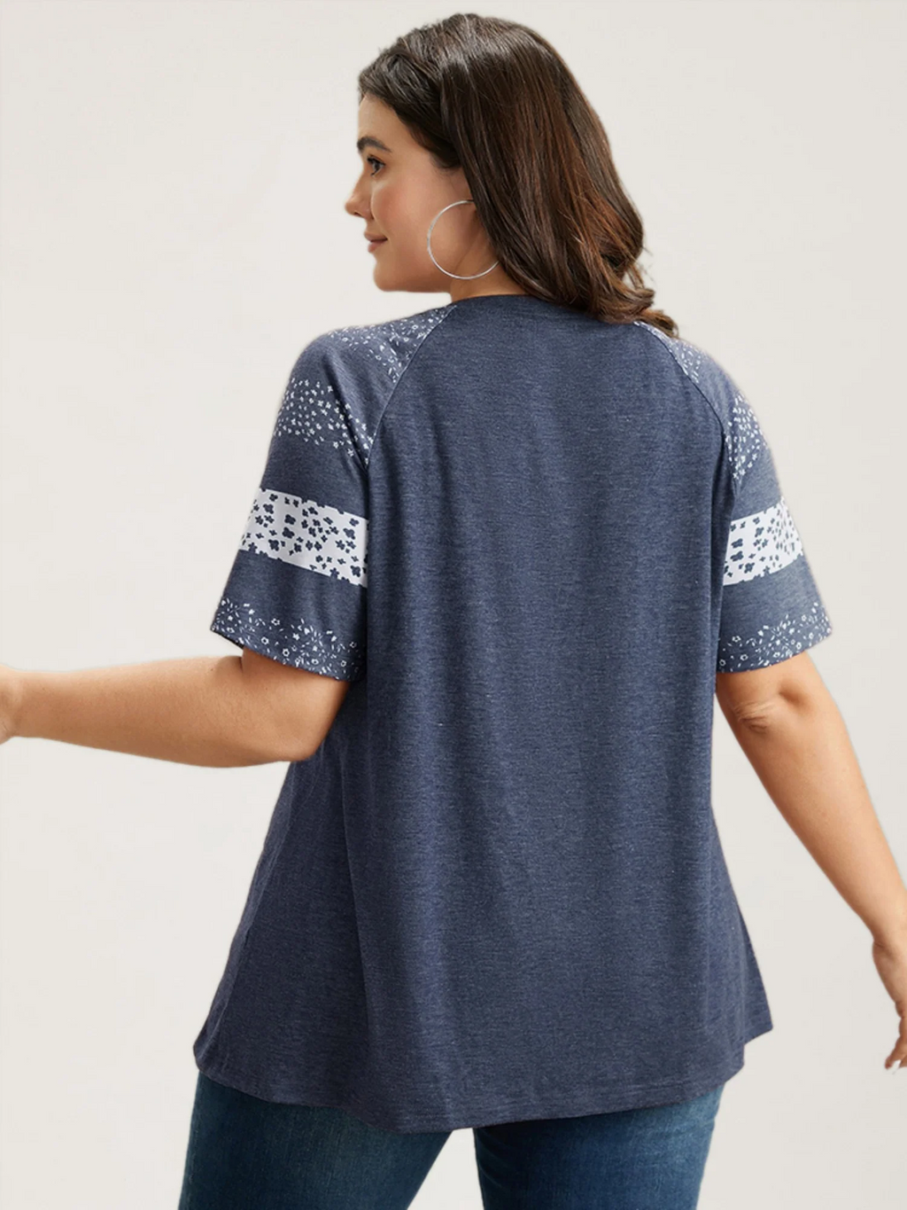 13-pack of Loose-fitting cotton sport T-Shirts with a Variety of Colorblock Prints