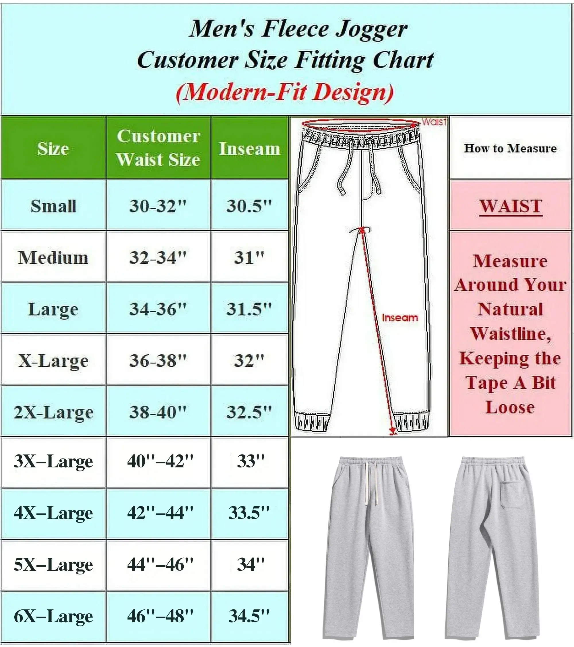 🔥Last Day Promotion! Men's Regular Fit Solid Drawstring Waist Sweatpants