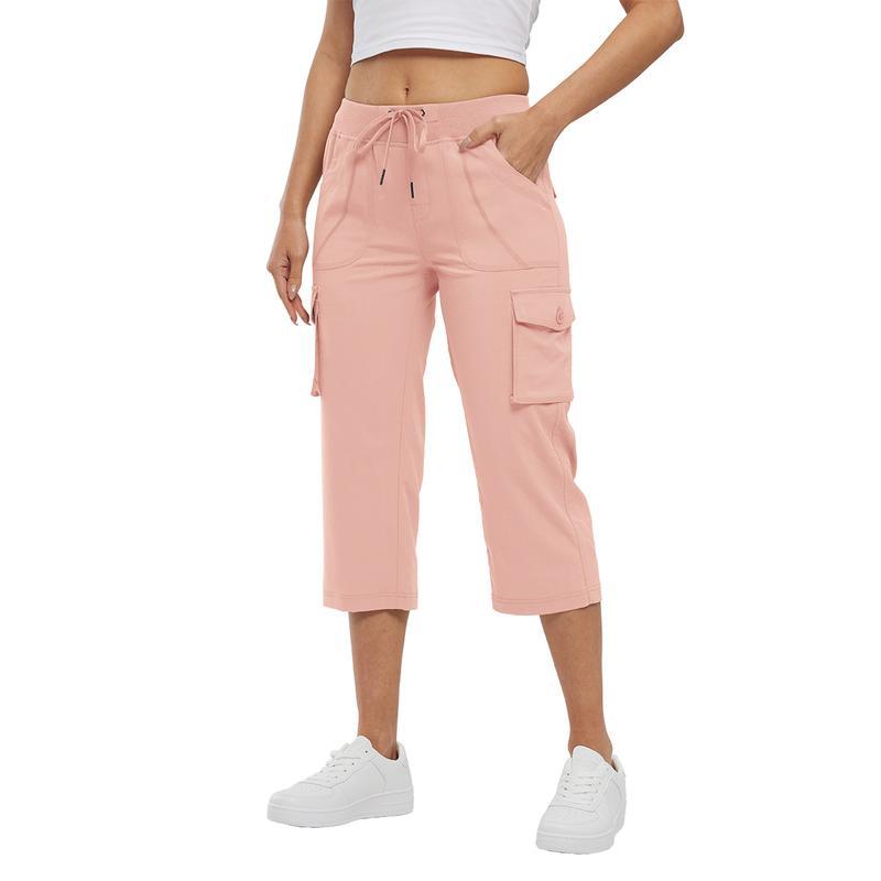 ⚡FINAL SALE⚡-Multi-Pocket Capri Cargo Pants