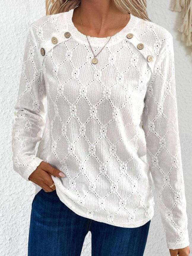 Annabella - Blusa in Pizzo Morbido