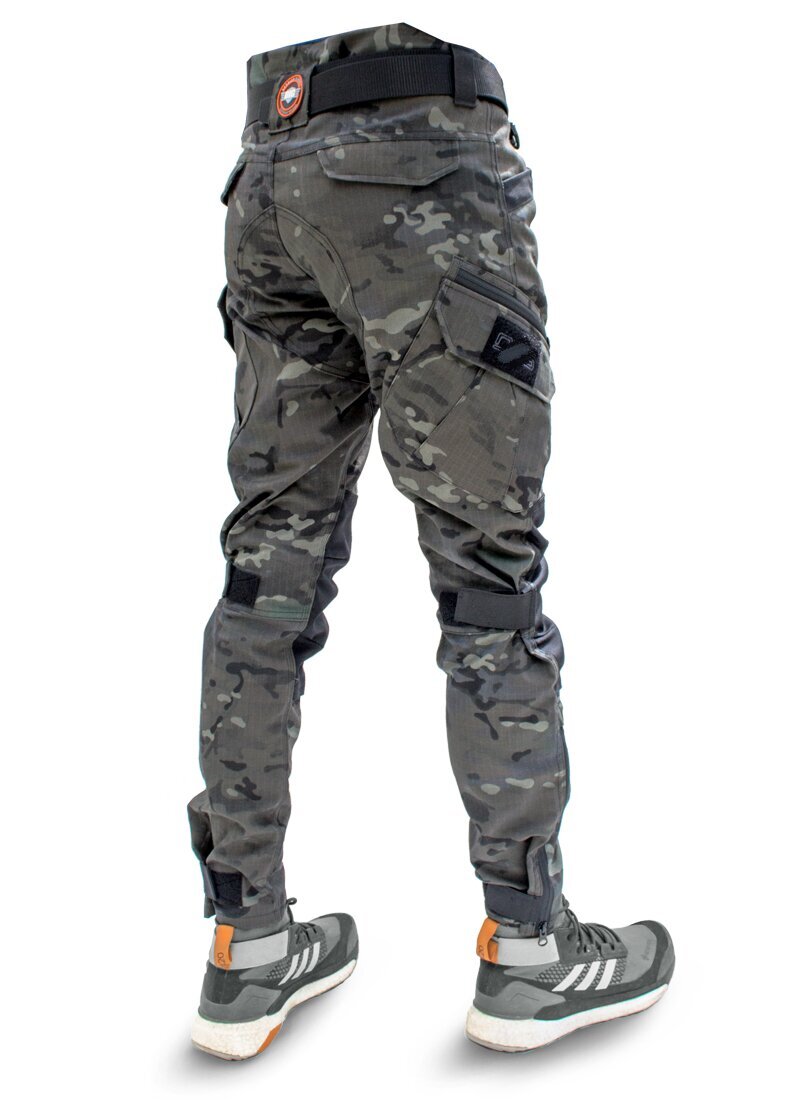 Men's Casual Multi Pockets Tactical Outdoor Pants, Men's Work Pants For Hiking Outdoor
