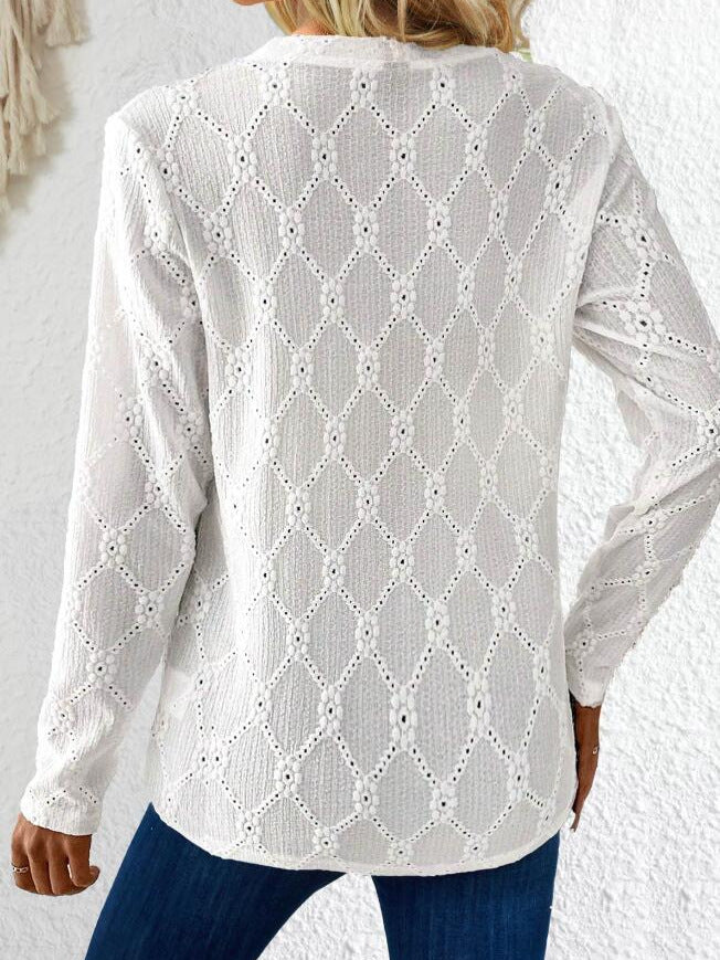 Annabella - Blusa in Pizzo Morbido