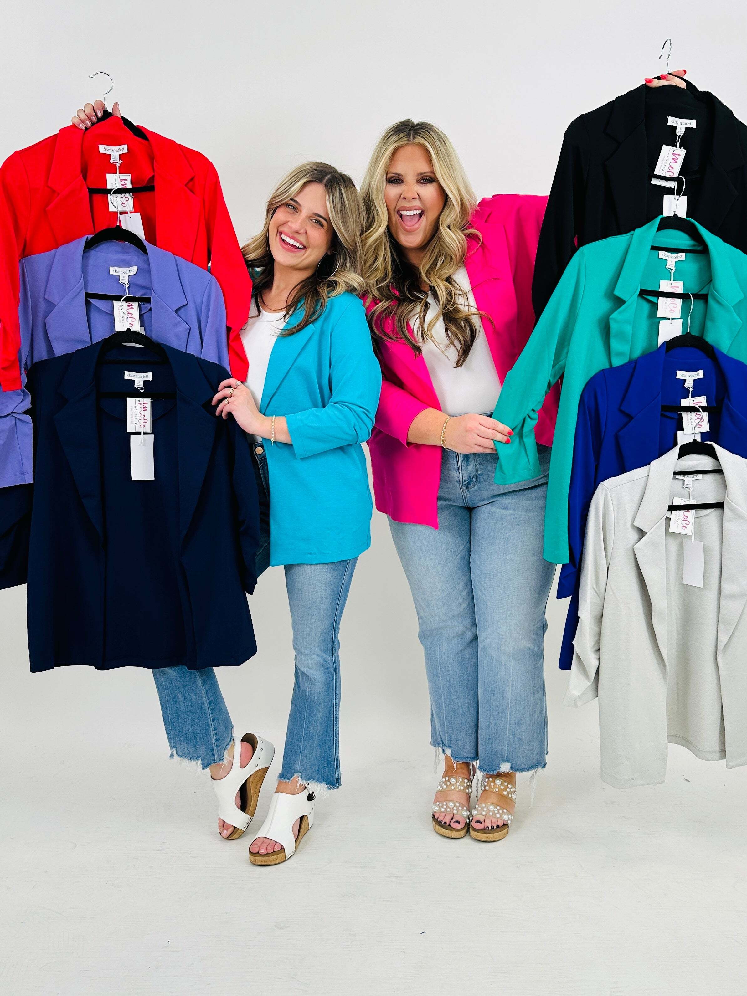 🔥2025 Hot Sale Boss Lady Magic Blazer- Multiple Colors!