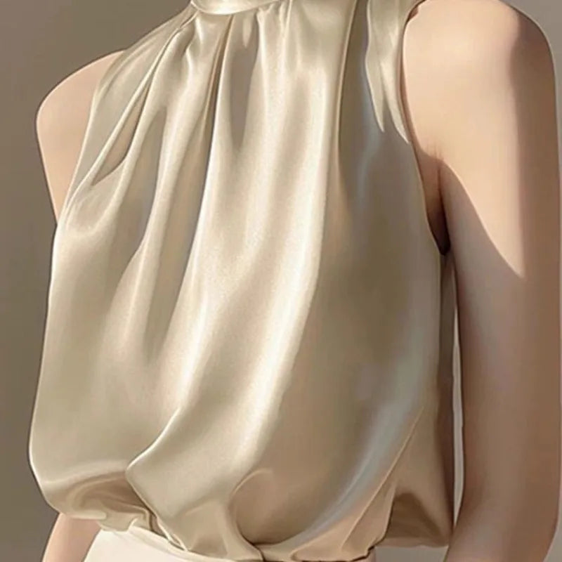 Enrica - Lussuosa Blusa in Seta