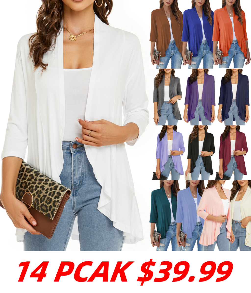 Women's Casual Lightweight Cardigan