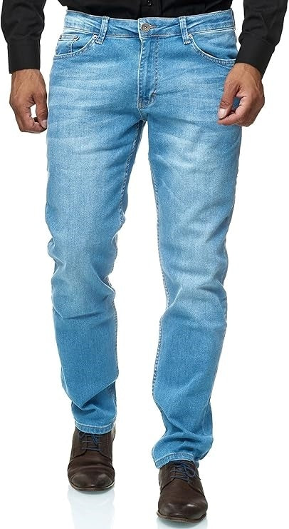 💥10-PACK ONLY $26.9⏰ Men's loose straight jeans - Brands at low prices, only available on our website.