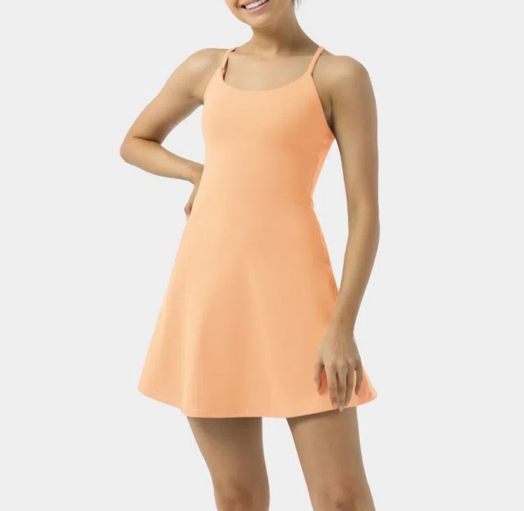 🔥Flash Sale⚡ Softlyzero Plush Backless Active Dress-Easy Peezy