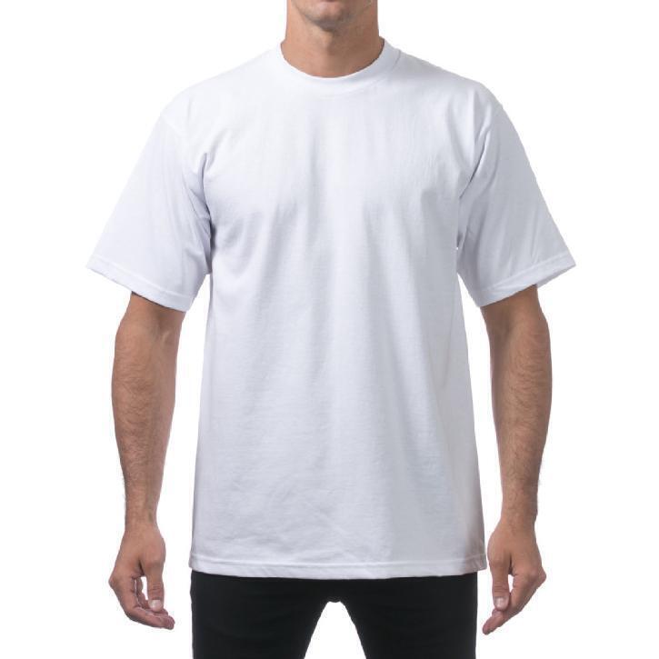 Men's Heavyweight Cotton Short Sleeve Crew Neck T-Shirt