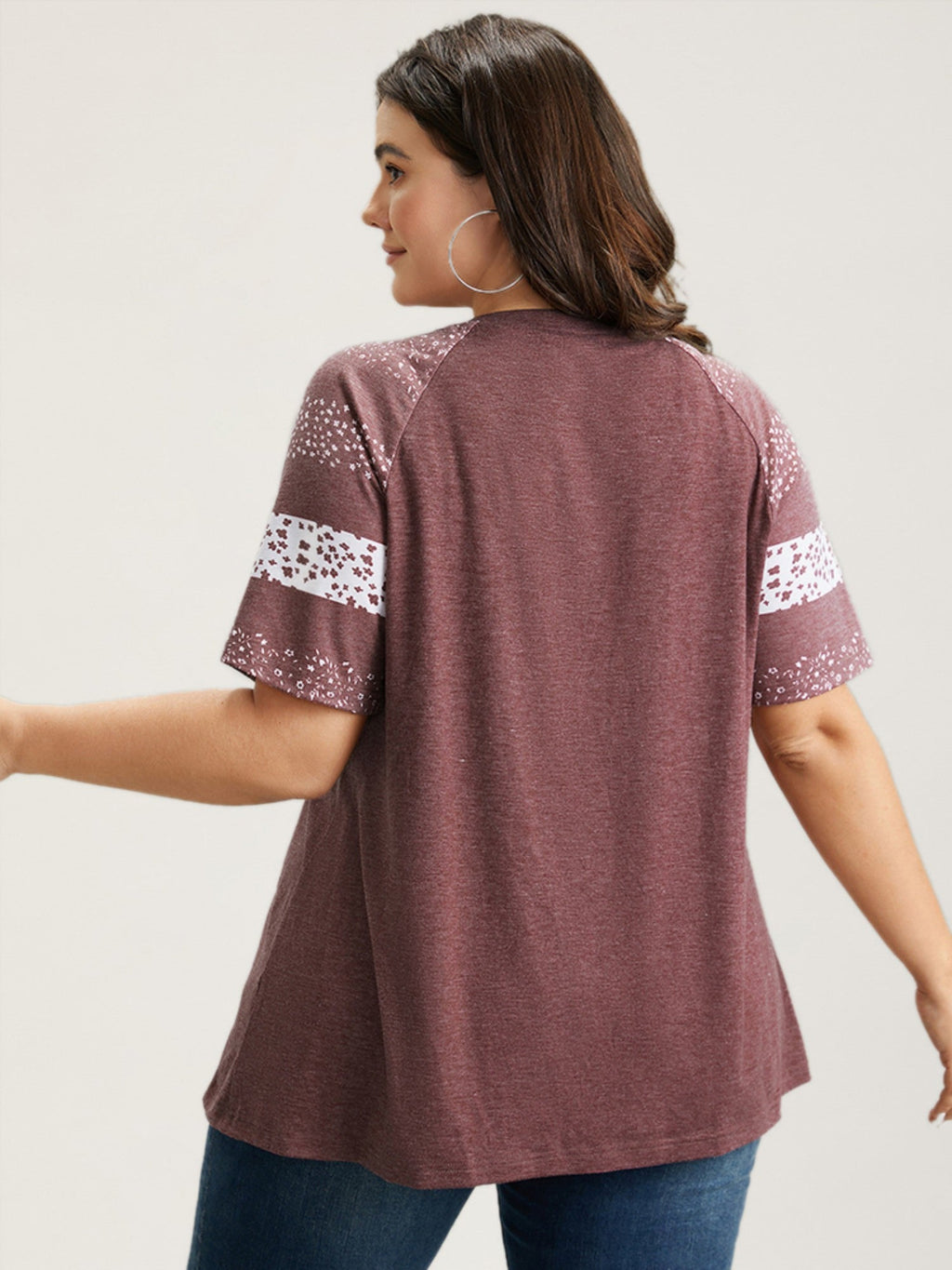 13-pack of Loose-fitting cotton sport T-Shirts with a Variety of Colorblock Prints