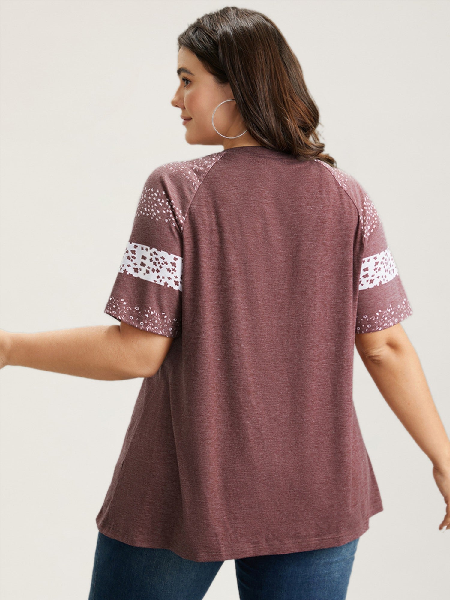 13-pack of Loose-fitting cotton sport T-Shirts with a Variety of Colorblock Prints