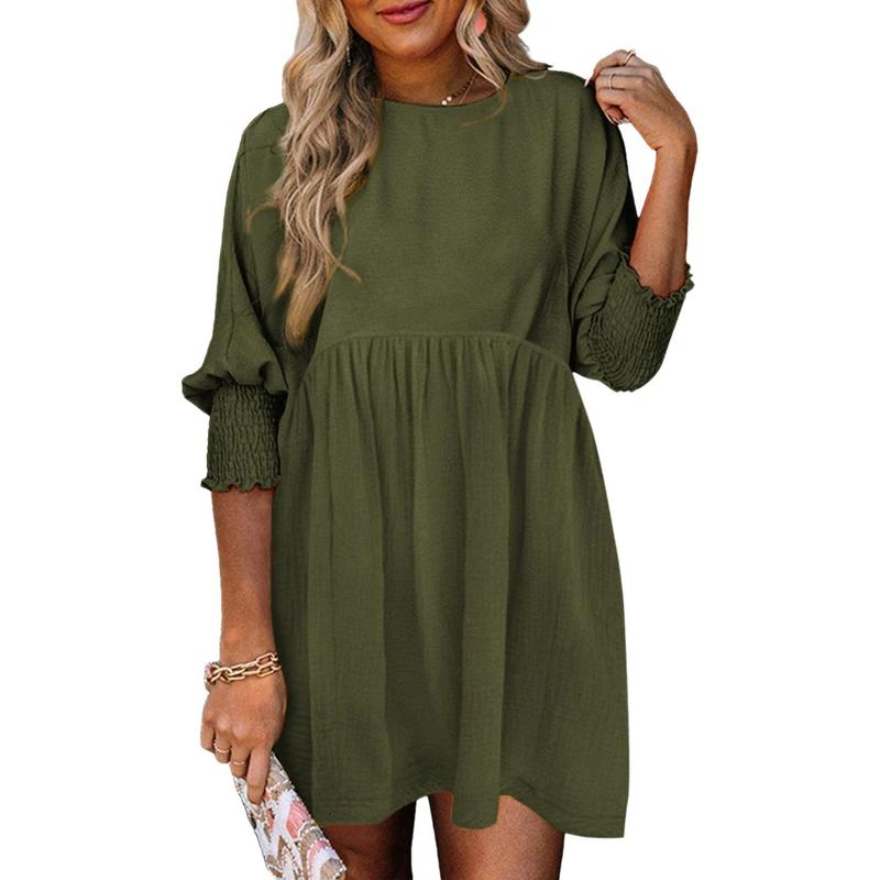 Women's Black Summer Tunic Dress