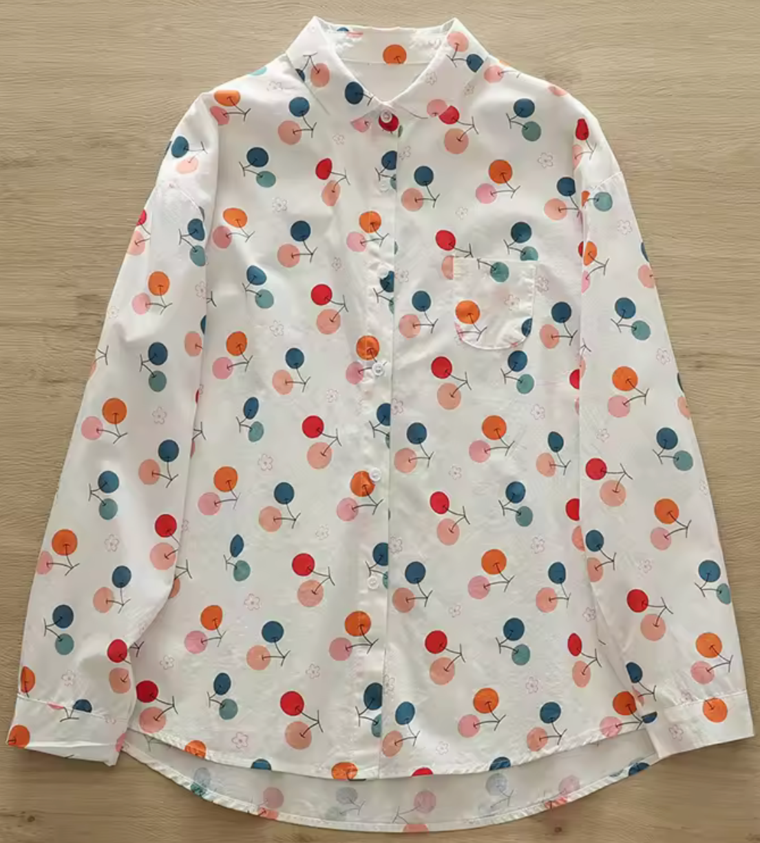 Tersa - Camicia di Cotone Gioiosa