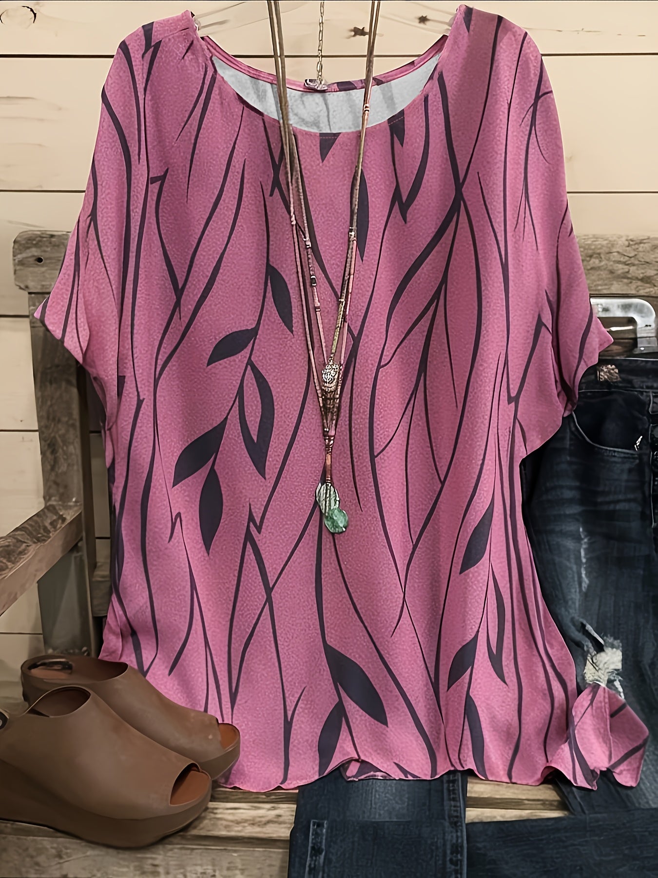 Bruna - Blusa Floreale Morbida