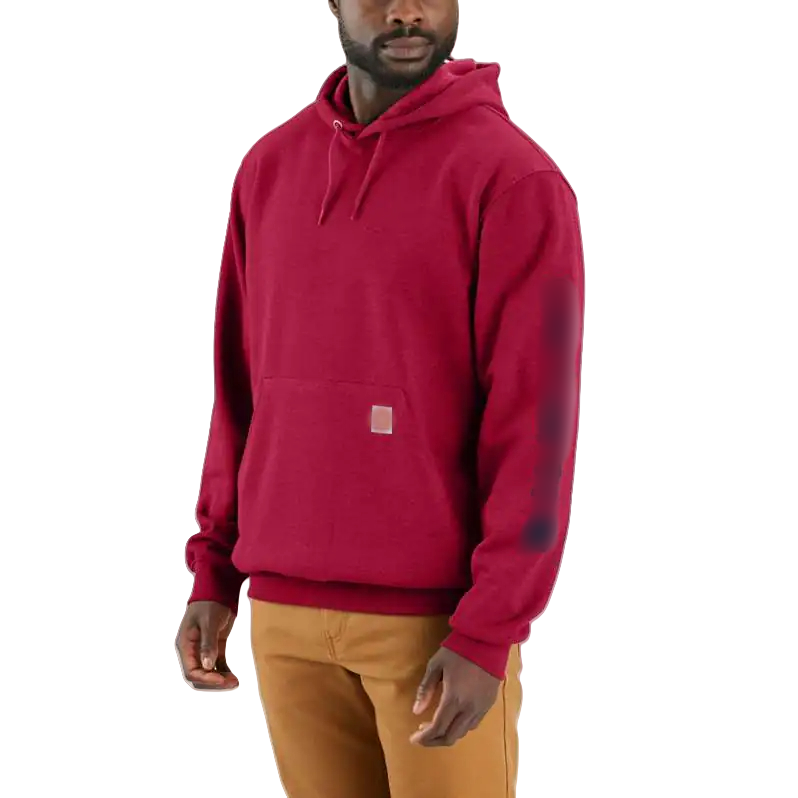 🔥Last Day Promotion!Men's Midweight Signature Sleeve Logo Hooded Sweatshirt