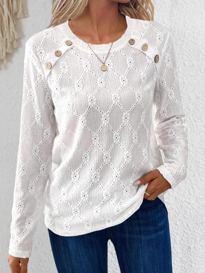 Annabella - Blusa in Pizzo Morbido