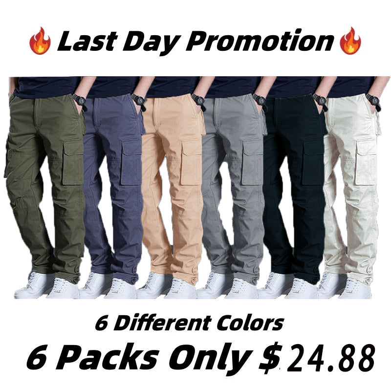💝Last day promotion! Men's Durable Waterproof Multi-Pocket Work Pants