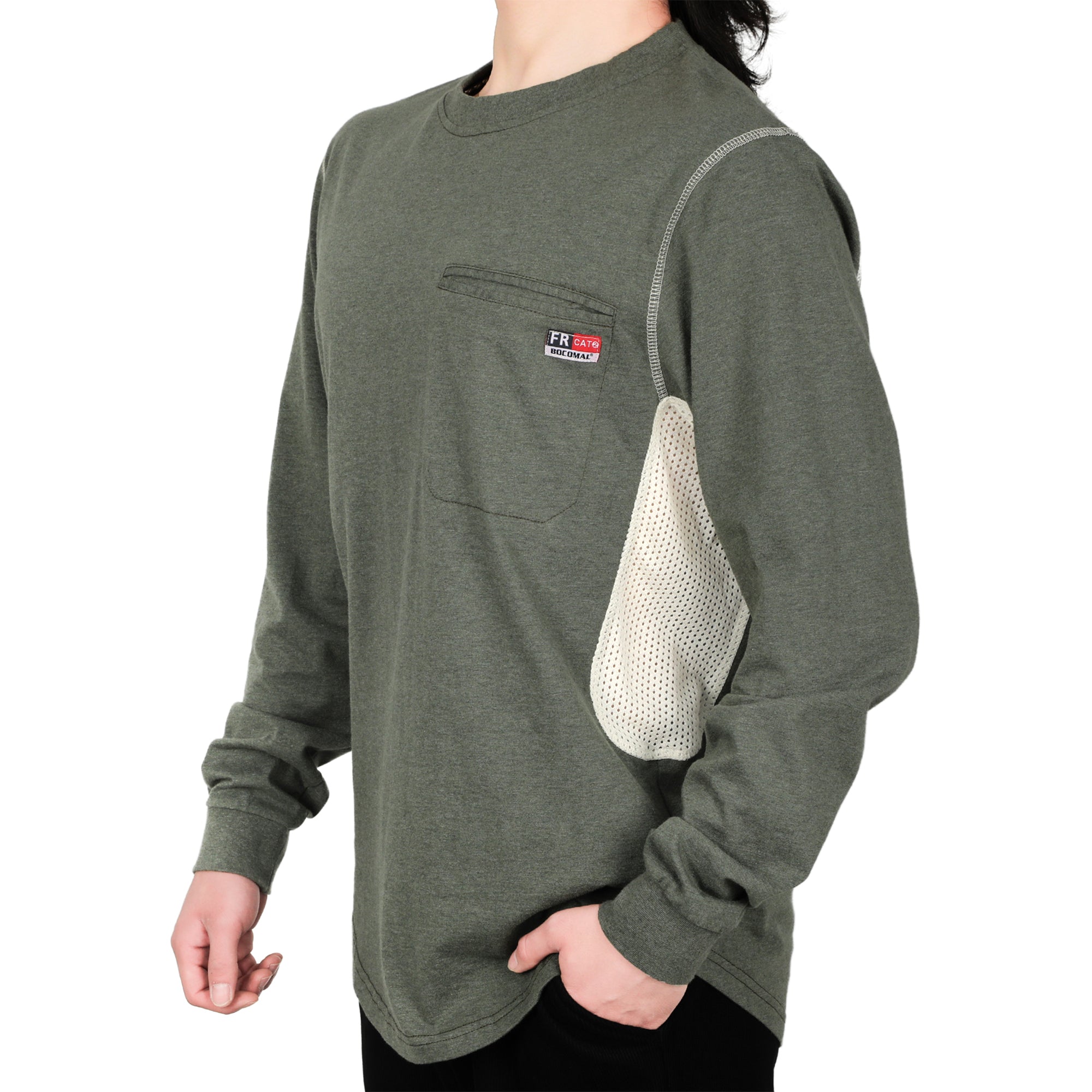 Buttonless/Button Pullover T-Shirts/Breathable Vented Design
