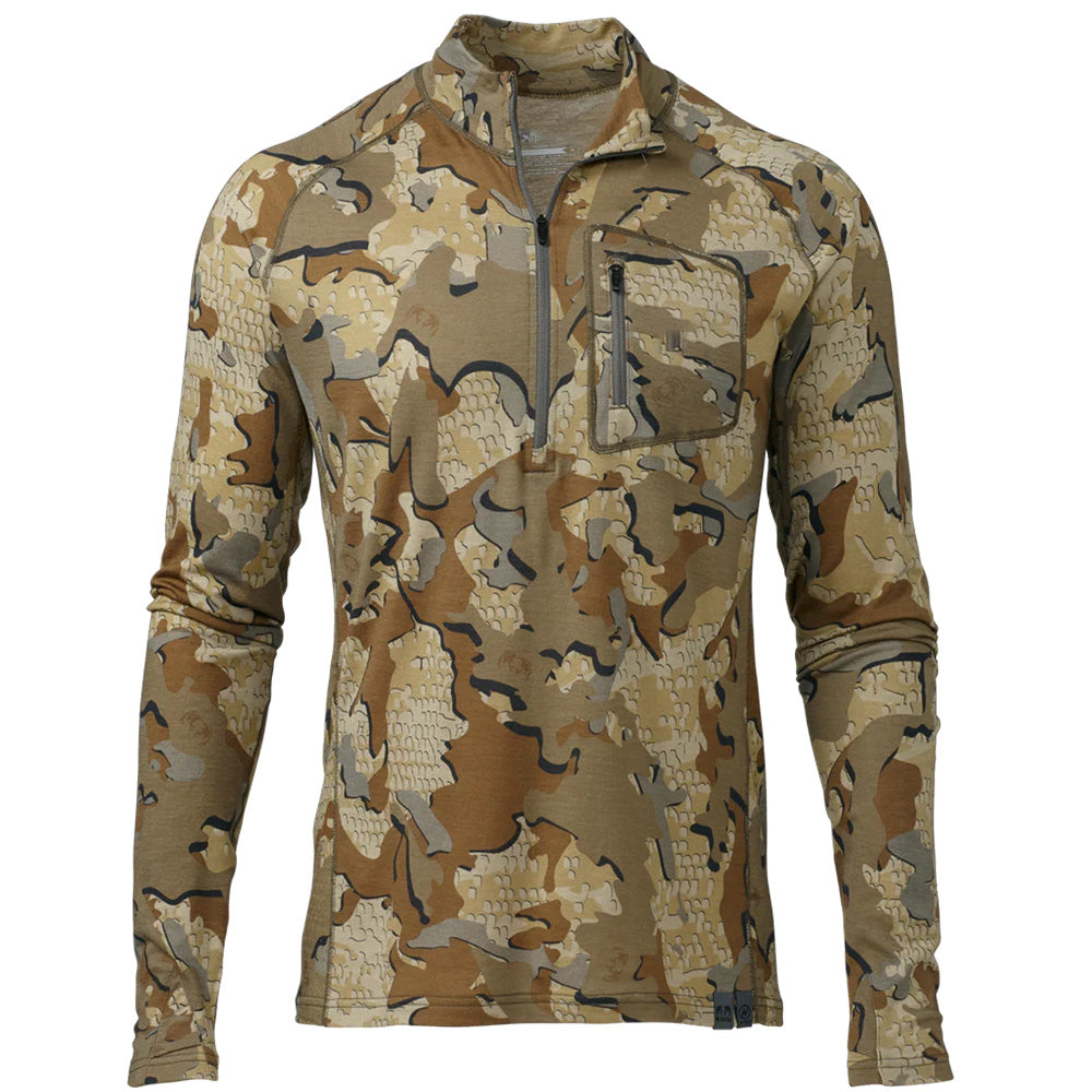 UPF 50+ Sun Protection-Merino 145 Zip-T Hunting Shirt