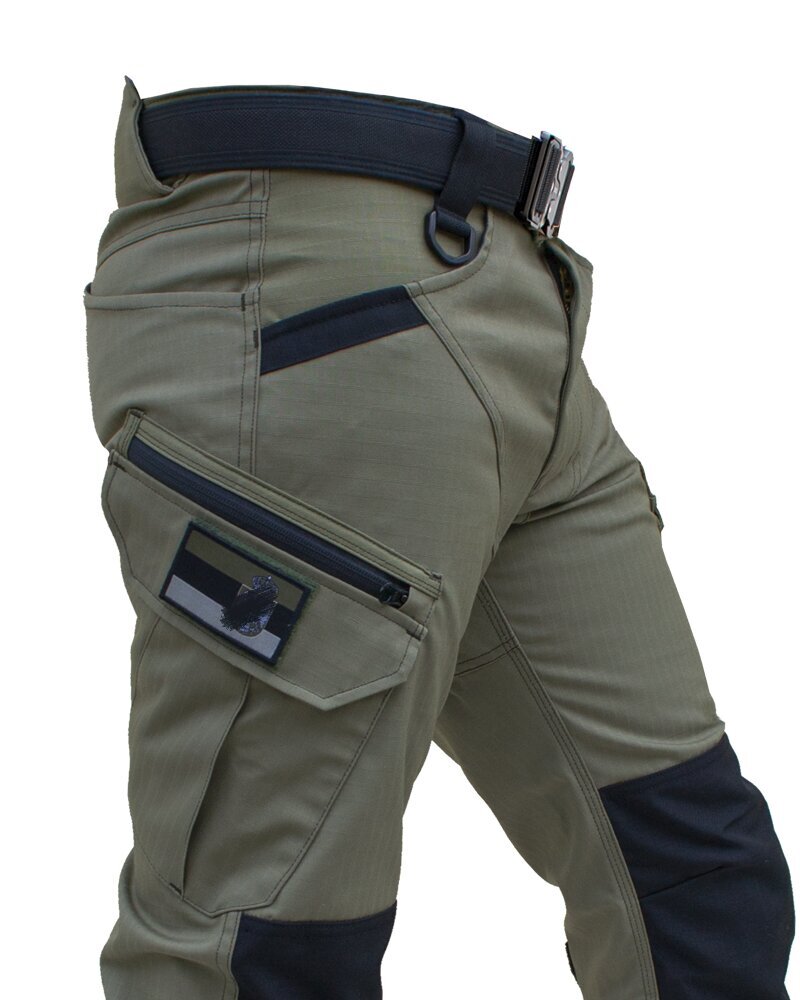 Men's Casual Multi Pockets Tactical Outdoor Pants, Men's Work Pants For Hiking Outdoor