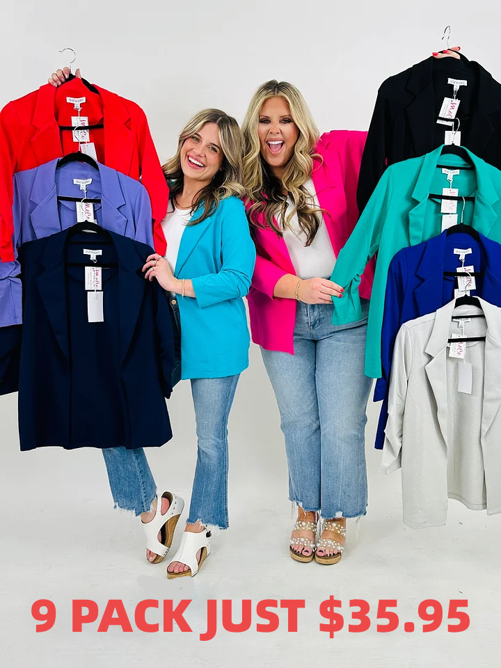 🔥2025 Hot Sale Boss Lady Magic Blazer- Multiple Colors!